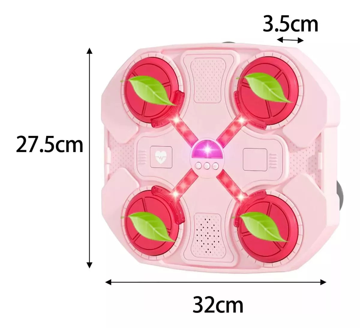Maquina De Boxeo Musical Rosada
