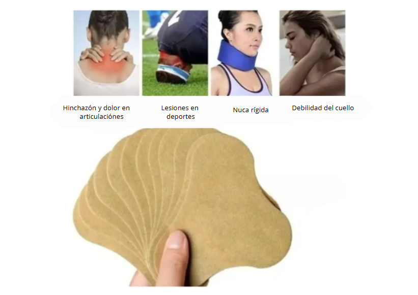 Kit Dolor Muscular de parches para espalda