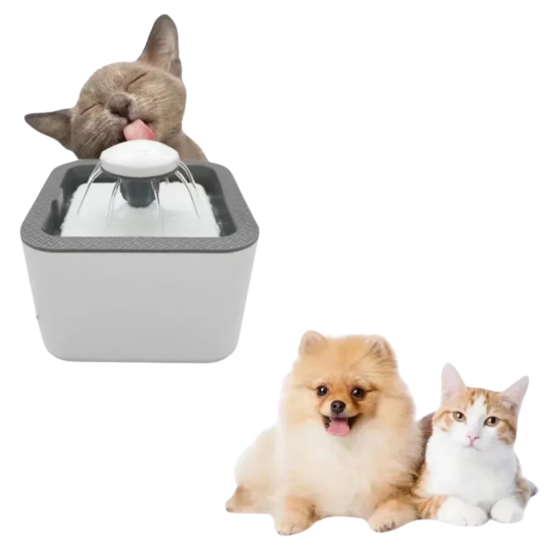 Fuente De Agua Para Gatos Y Perros 2.5LT