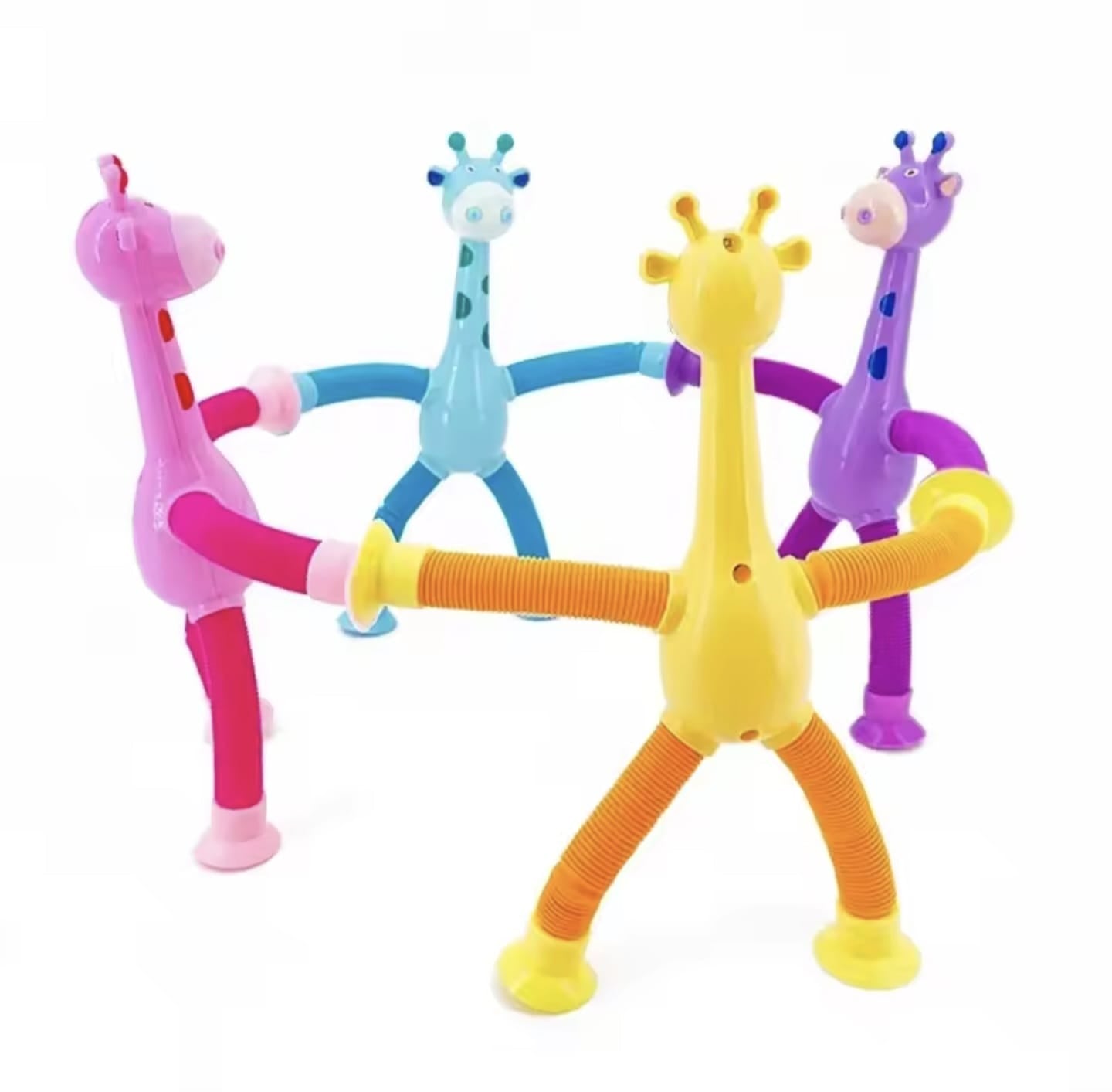 Pack de 12 Juguetes Sensorial De Jirafa