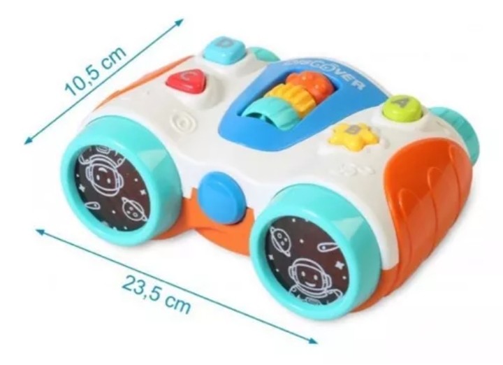 Binoculares con Luces y Sonido